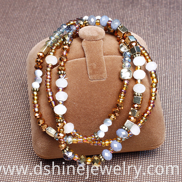 Faceted Beads Bracelet